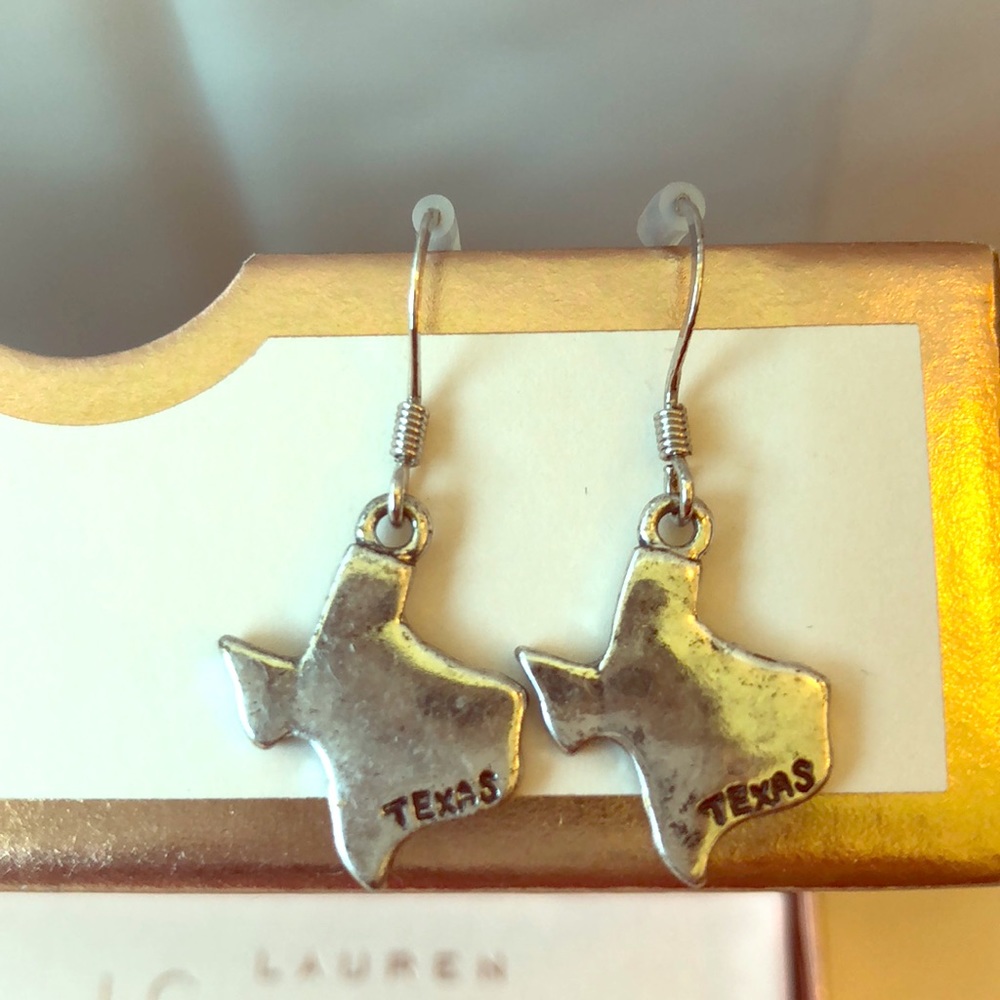 Texas Dangle Earrings with matching necklace